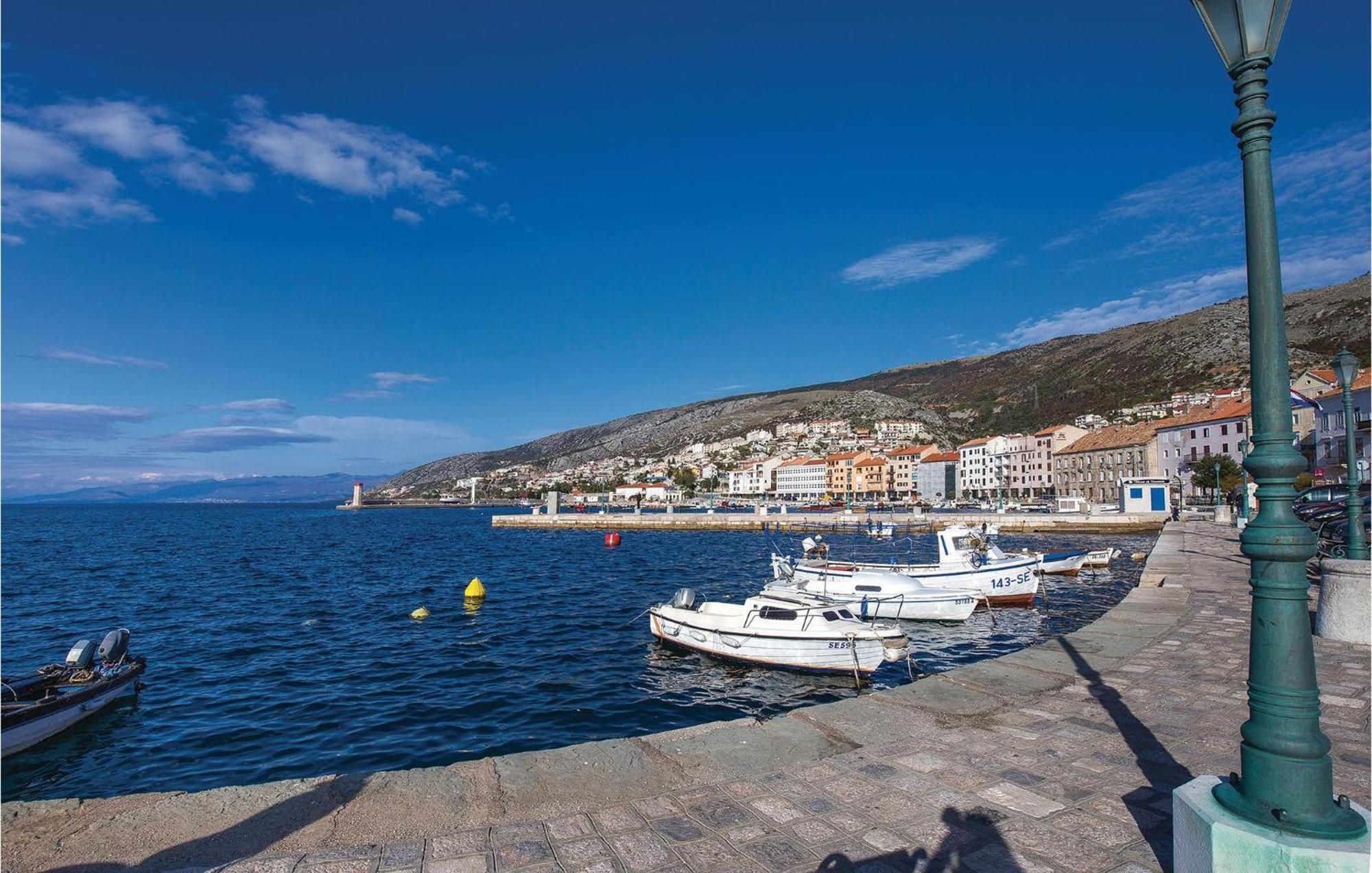 Amazing Apartment In Senj With House Sea View Exterior foto